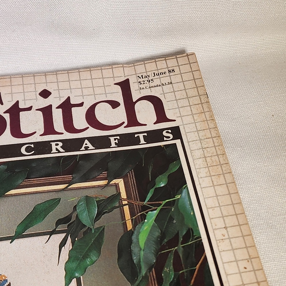 Cross Stitch & Country Crafts Magazine Lot 3 Issues 1987 1988‎ - Picture 6 of 10